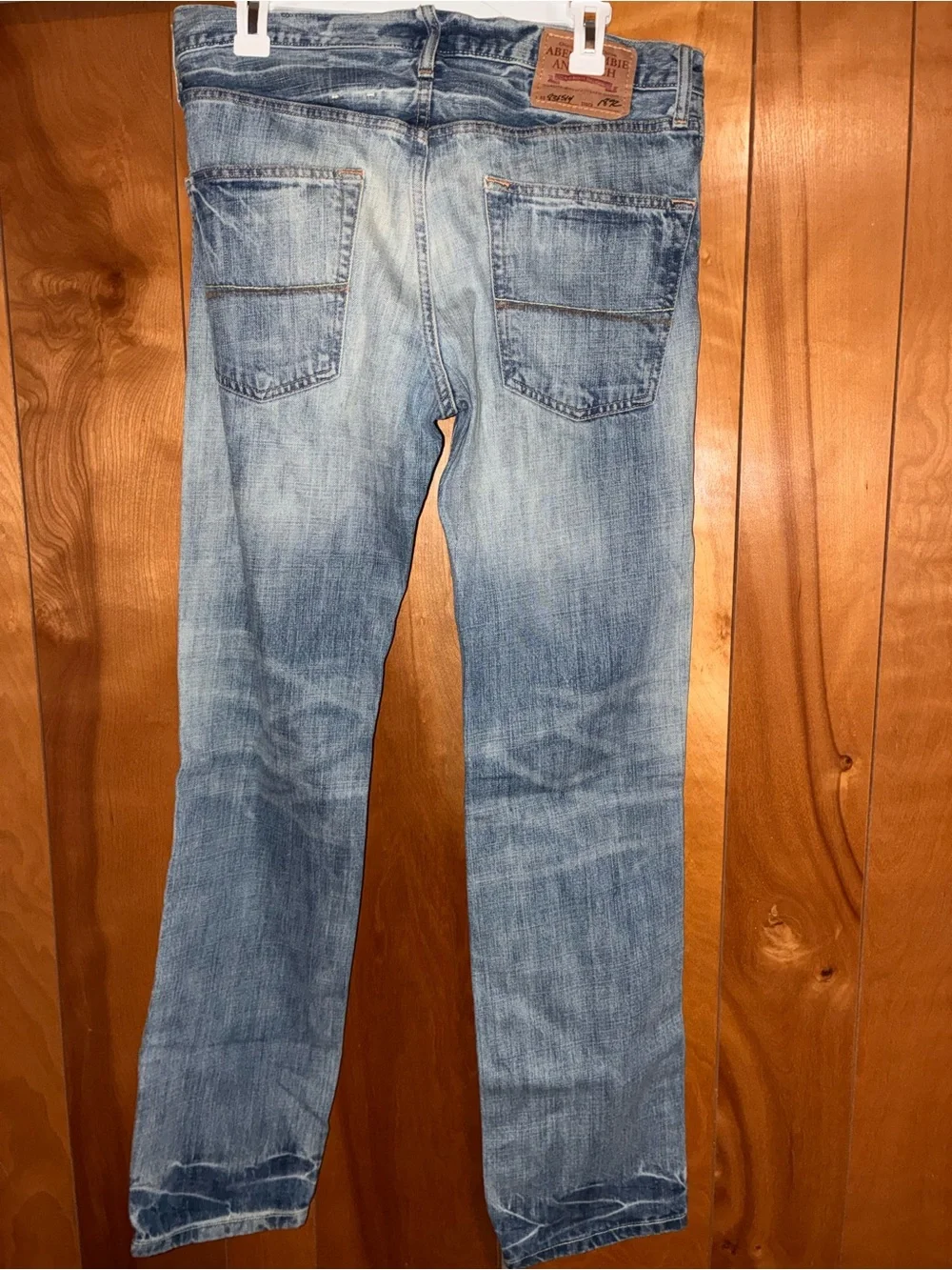 Abercrombie Distressed Light Blue Jeans Sz 31x32